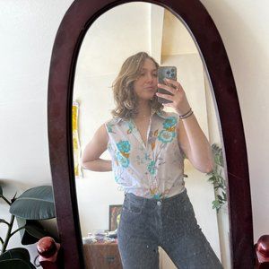 Cute vintage collared blouse